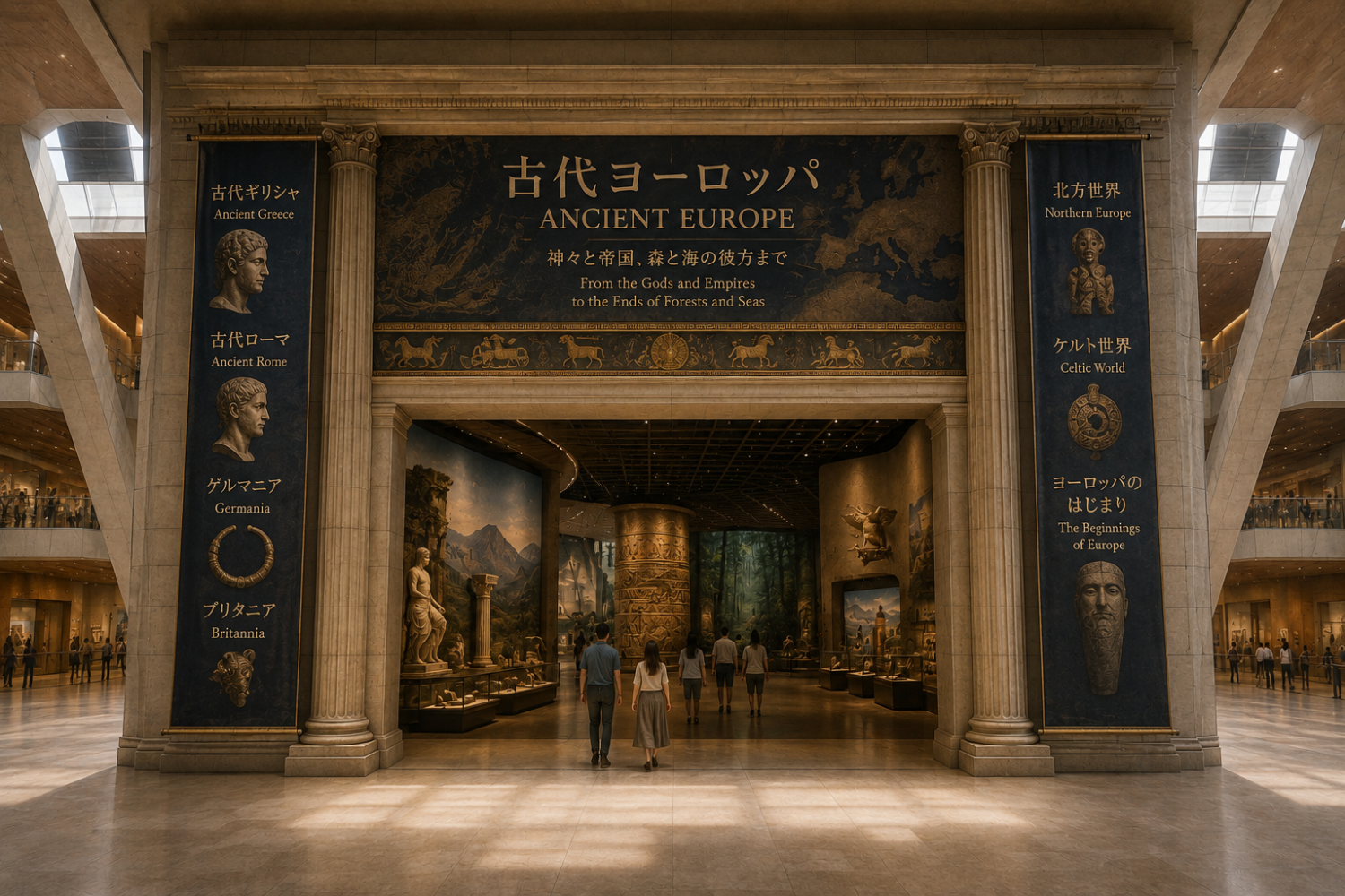 古代ヨーロッパ 展示イメージ 01