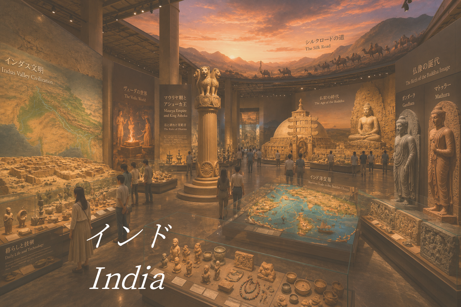 古代アジア・シルクロード 展示イメージ 02